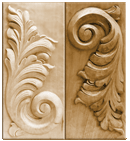 Volutenblatt